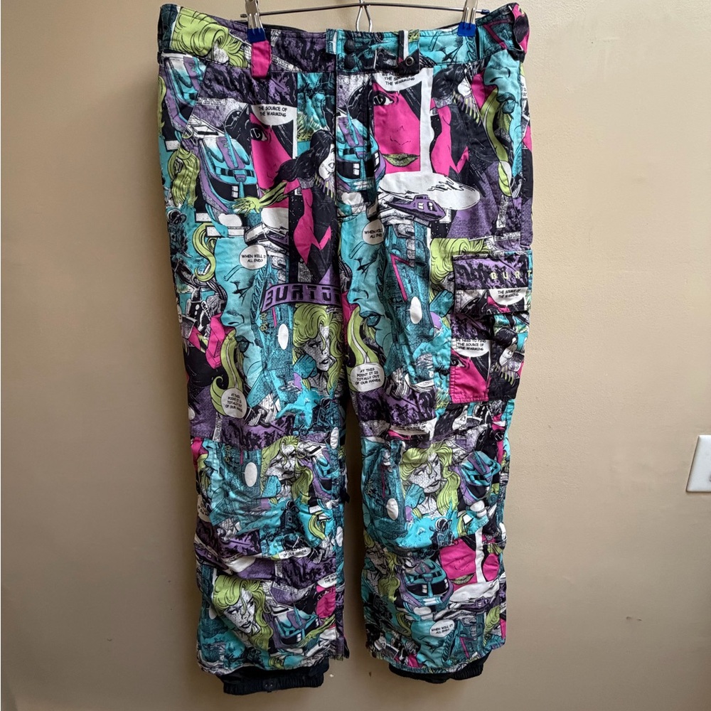 Burton Retro Comic Print Patch - image 2